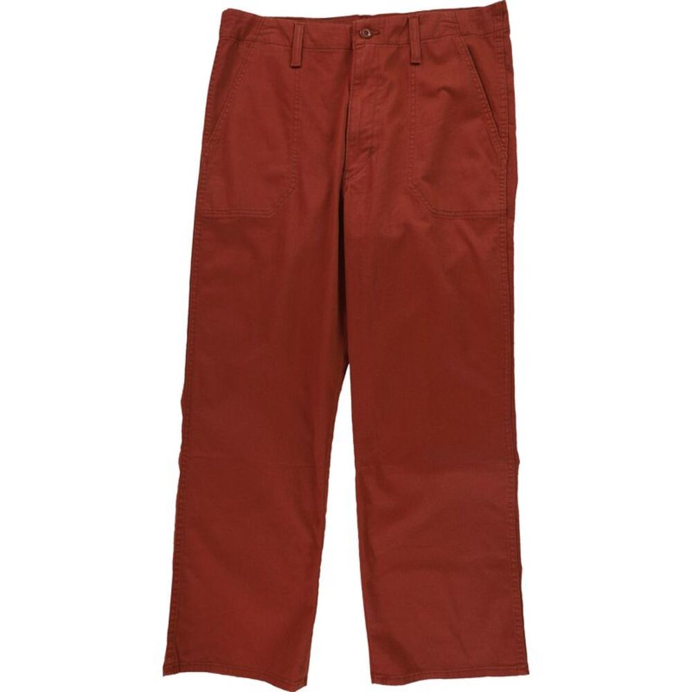 Levi's Womens Surplus Jean Straight Leg Relaxed Chino Casual Pants, Red, 25, DM